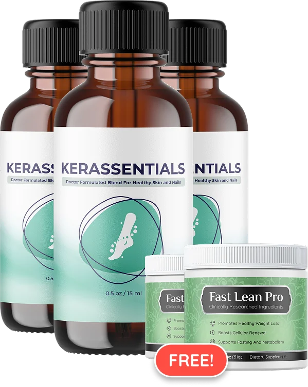 Kerassentials 3 bottle package