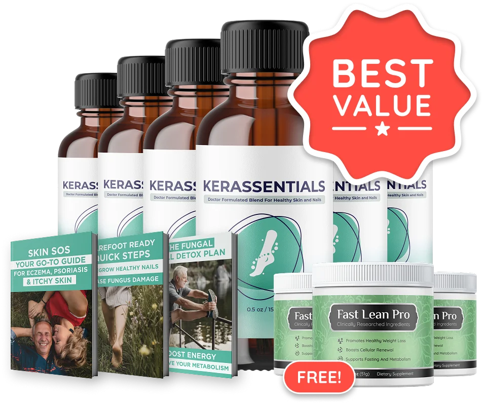 Kerassentials 6 bottle package